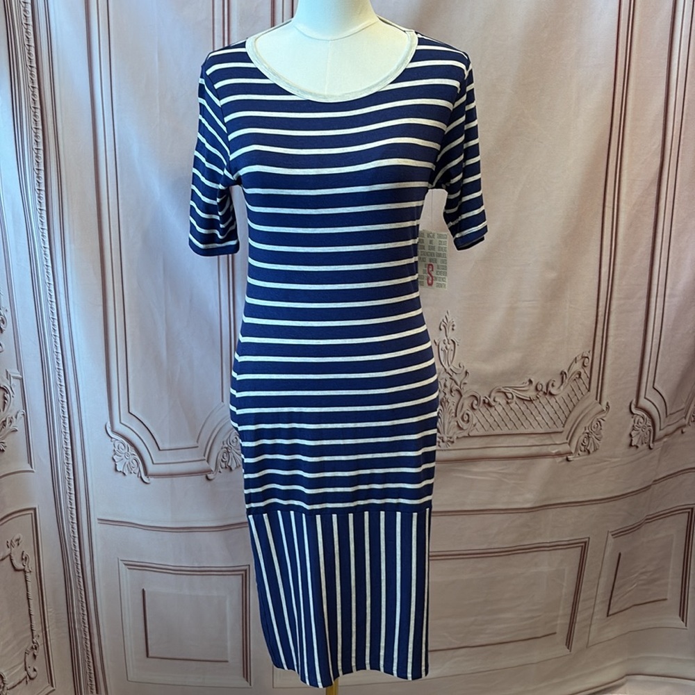 Lularoe striped Julia dress